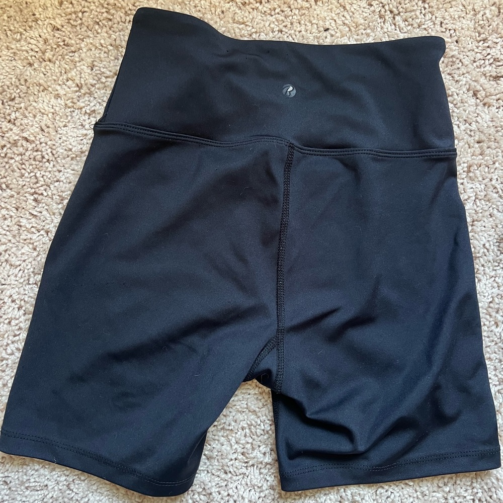 Women’s black bike shorts